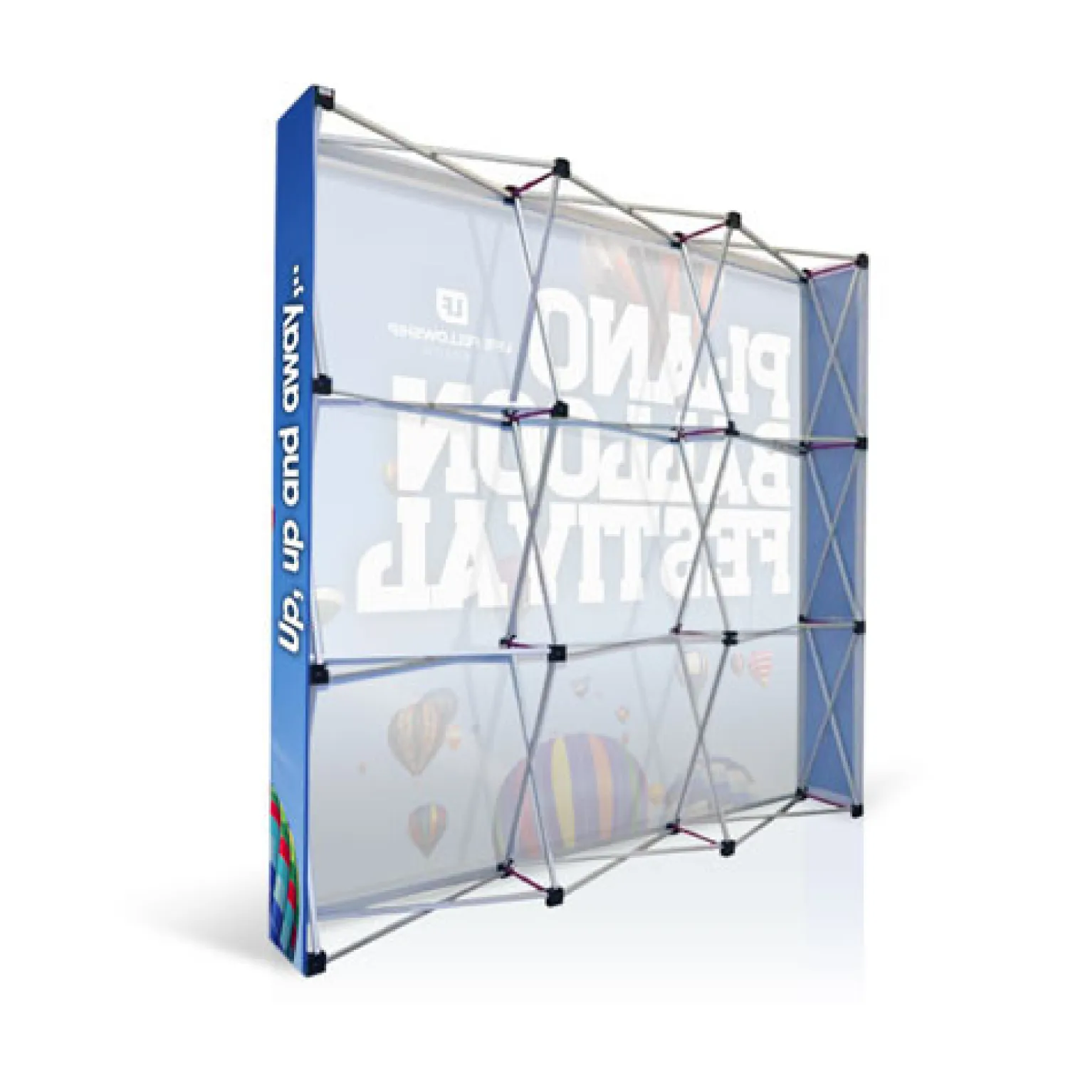 Fabric Pop Up Display Backdrop with Stand - Image 6