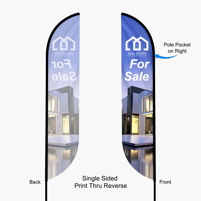 Feather Convex Flag (Small) - Image 3