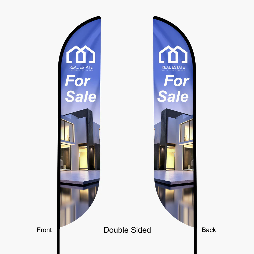 Feather Convex Flag (Small) - Image 4