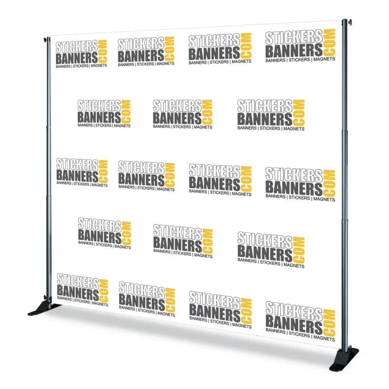 20'x8' Fabric Step and Repeat Banner with Stand - Image 6