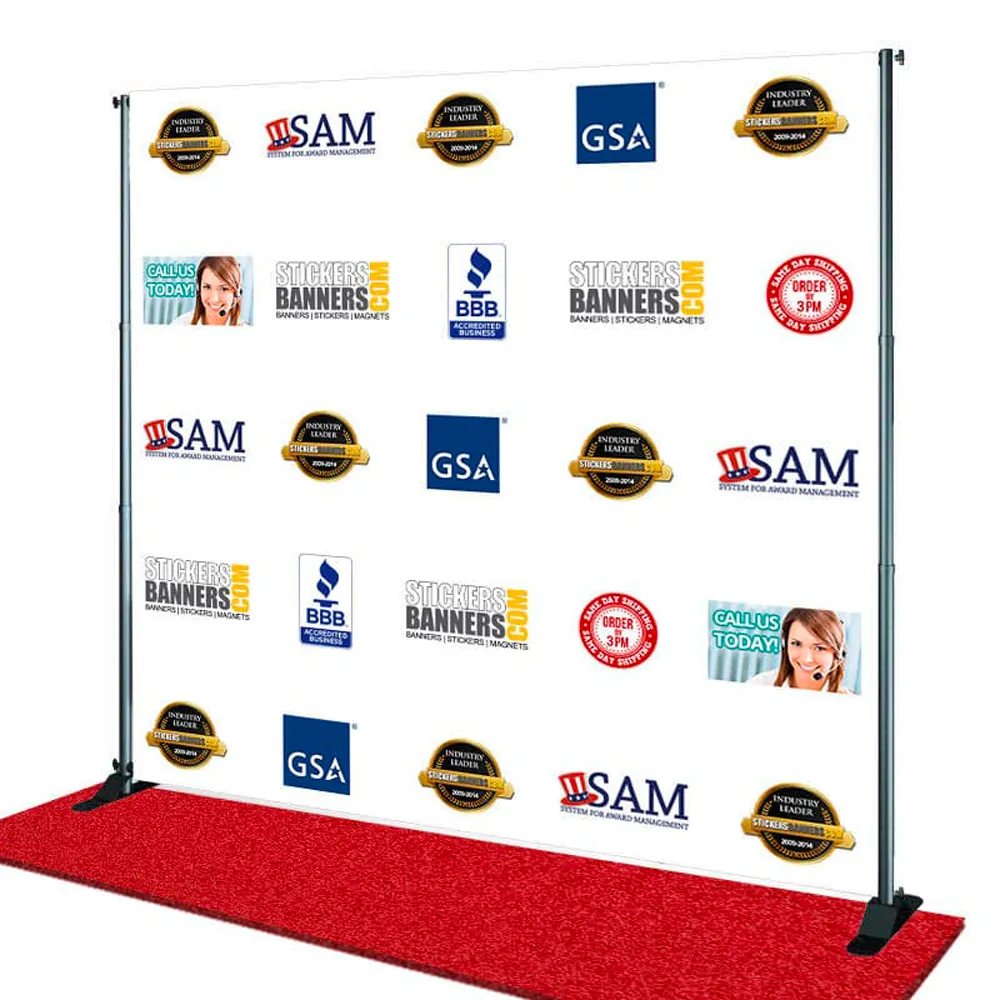 12'x8' Step & Repeat Banner Only - Image 6